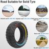 8.5x3Inch Puncture-proof Off-road Solid Tire 8.5*3 Tubeless Tyre for Kugoo G2 Pro for Zero8 9 for VSETT 8 9+ Electric Scooter