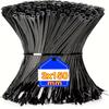Self-locking Cable Ties Plastic Clamp Cord Ties Straps Adjustable Cables Fastening Plastic Clamp Heat Resistant Wire Zip Tie
