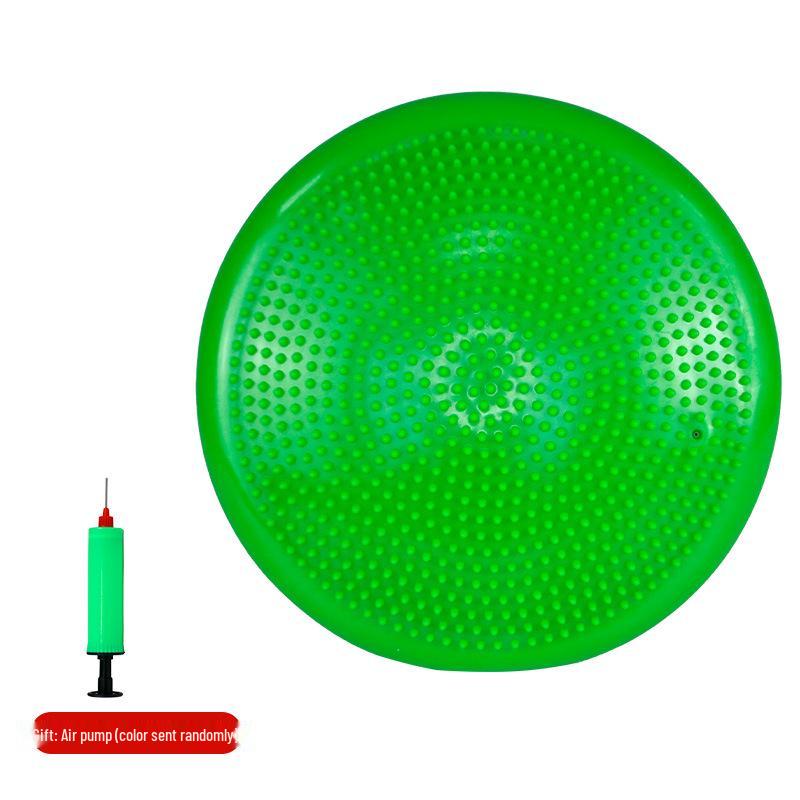 Диск для баланса для йоги: Взрывобезопасная надувная подушка для фитнеса и массажа