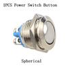 Кнопочный выключатель Выключатель питания Отверстие 16 мм Аксессуар Металлическая деталь Замена