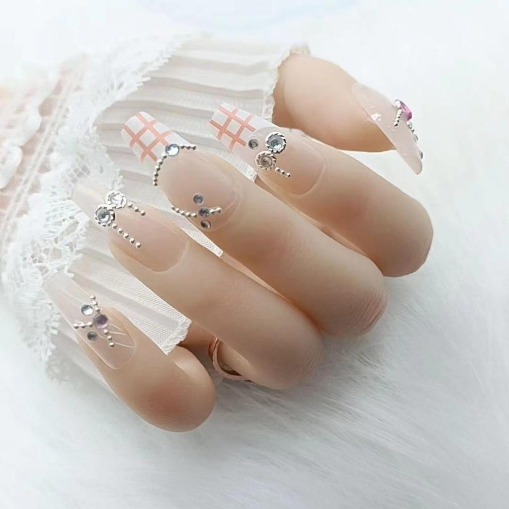 Маленький медвежонок Глиттер Румяна Аврора Градиент Нейл-арт - Сладкий Чистый Стиль Желания