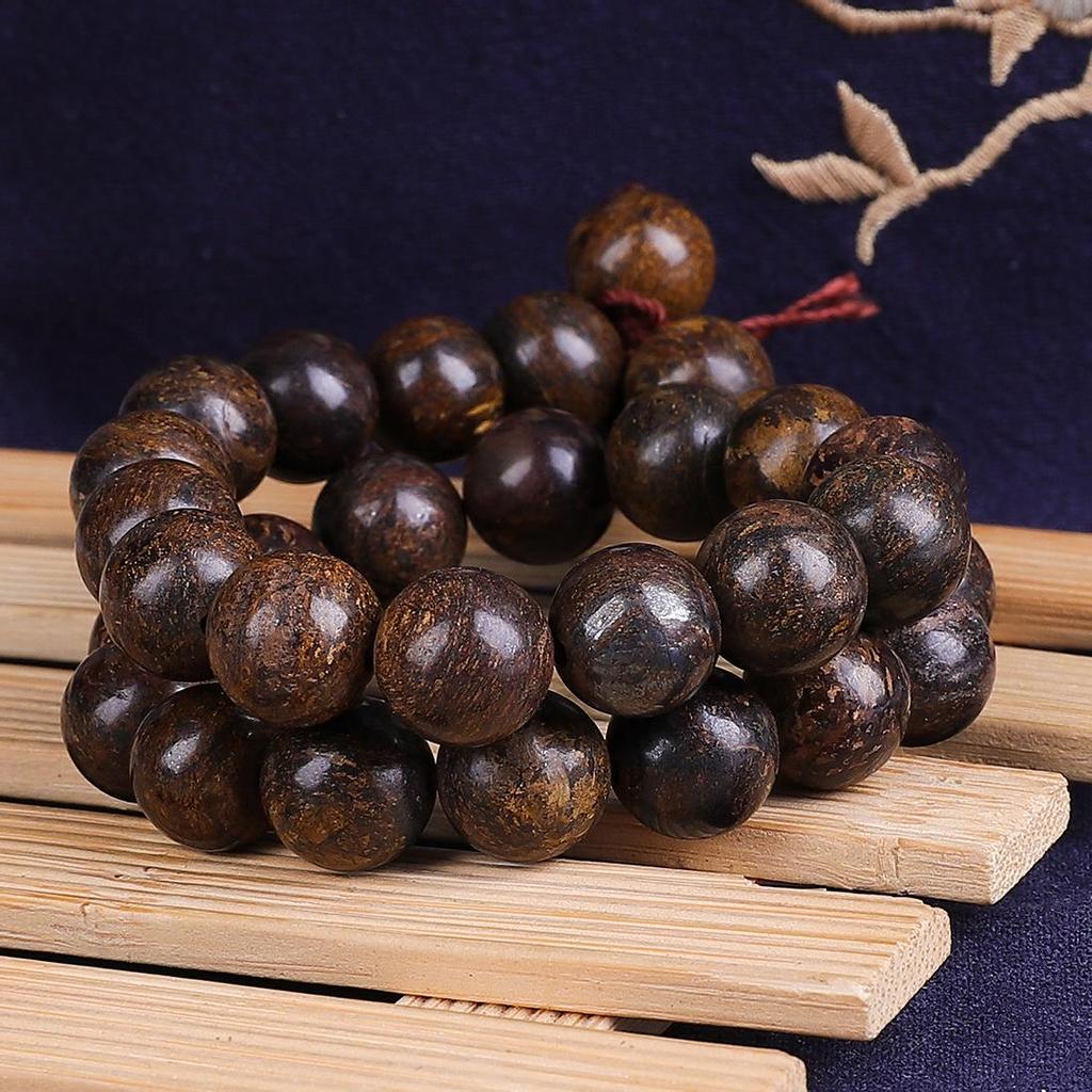 Круглые свободные бусины из натурального камня бронзит, 16 дюймов, нить 4, 6, 8, 10, 12 мм, размер на выбор для изготовления ювелирных изделий