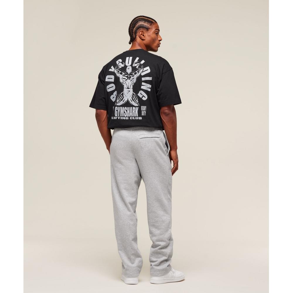 Gymshark Футболка Lifting Club Flex черная A2b8m Bb2j