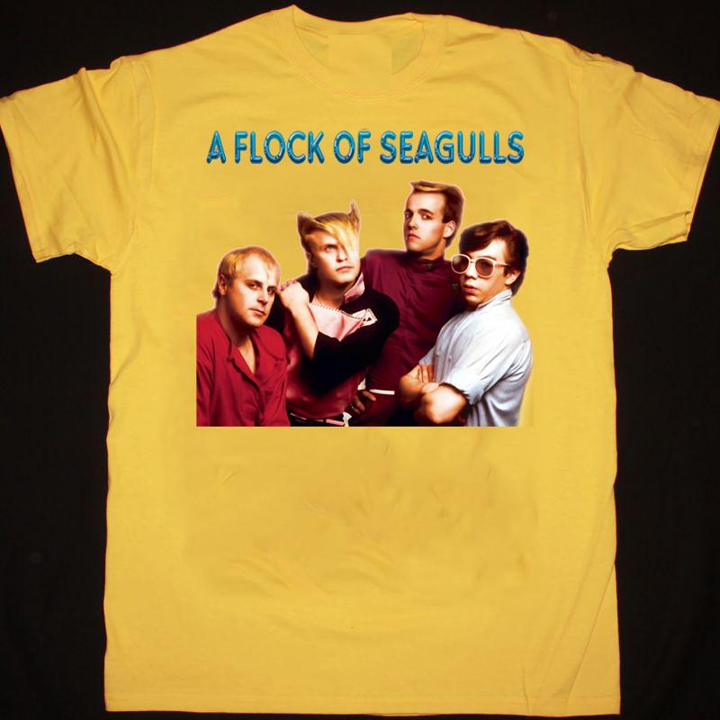 A Flock Of Seagulls I Ran So Far Away T Shirt All Size S -5XL AM3024 Unisex T-Shirt