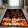 Хоррор Фредди F-FNAF Игры Гостиная Нескользящий Ковер Мягкий Ковер для Спальни Детской Игровой Комнаты Дивана, Домашний Декор Придверный Коврик Подарок