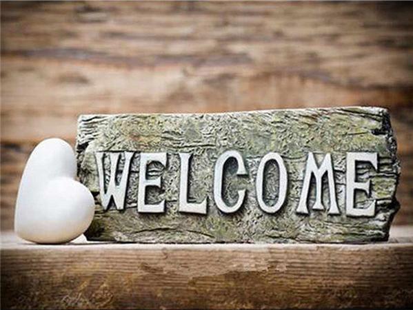 Круглая алмазная живопись с полной дрелью, милый домашний декор, мозаика, вышивка, приветственный текст, стразы, картины, алмазное искусство