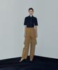 DRAE Linen-Blend Cargo Pants_Beige