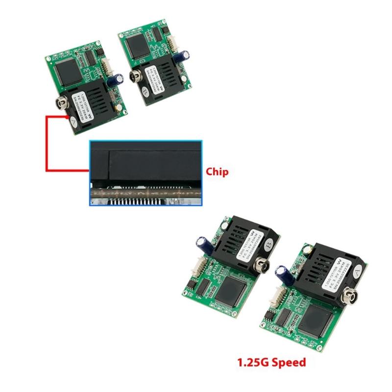 Fiber Optics Signal Converters Module For Drones Communication With Interfaces And UART/SBUS Compatibility