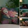 G-Grave of the Fireflies Pillow Case Custom Printed Brushed Fleece Pillow, Baby Skin-Touch, Eco-Friendly Dye-Sublimation Cushion
