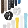 Watch Band 20mm Omega Swatch Belt Omega X Swatch MoonSwatch Speedmaster Unisex Quick Release Silicone Strap [SineMetu] (Light Pink)