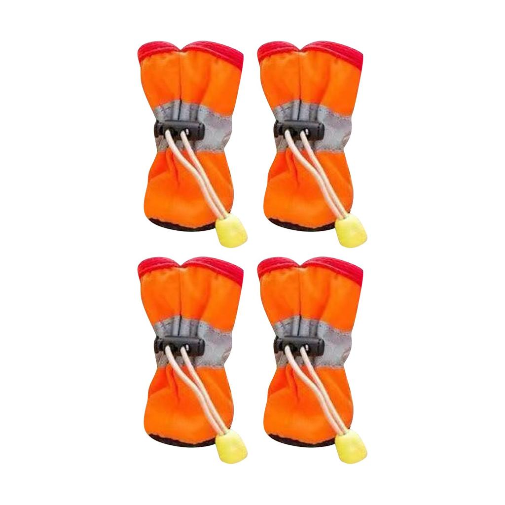 Обувь для собак, мягкая подошва, резиновые сапоги, утолщенная бархатная обувь, чехлы для лап для собак, водонепроницаемая обувь для домашних животных