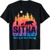 Футболка Tie Dye Мама-медведица и медвежата Ситка Аляска