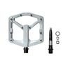 Crankbrothers Stamp 2 L Raw Silver МТБ Плоские Педали (Модель 2020 года)