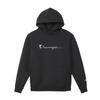 Champion Stretch Warm Script Logo Sports Size L WRAP-AIR Hoodie, Men's Jacket, Black, (C3-YS102)