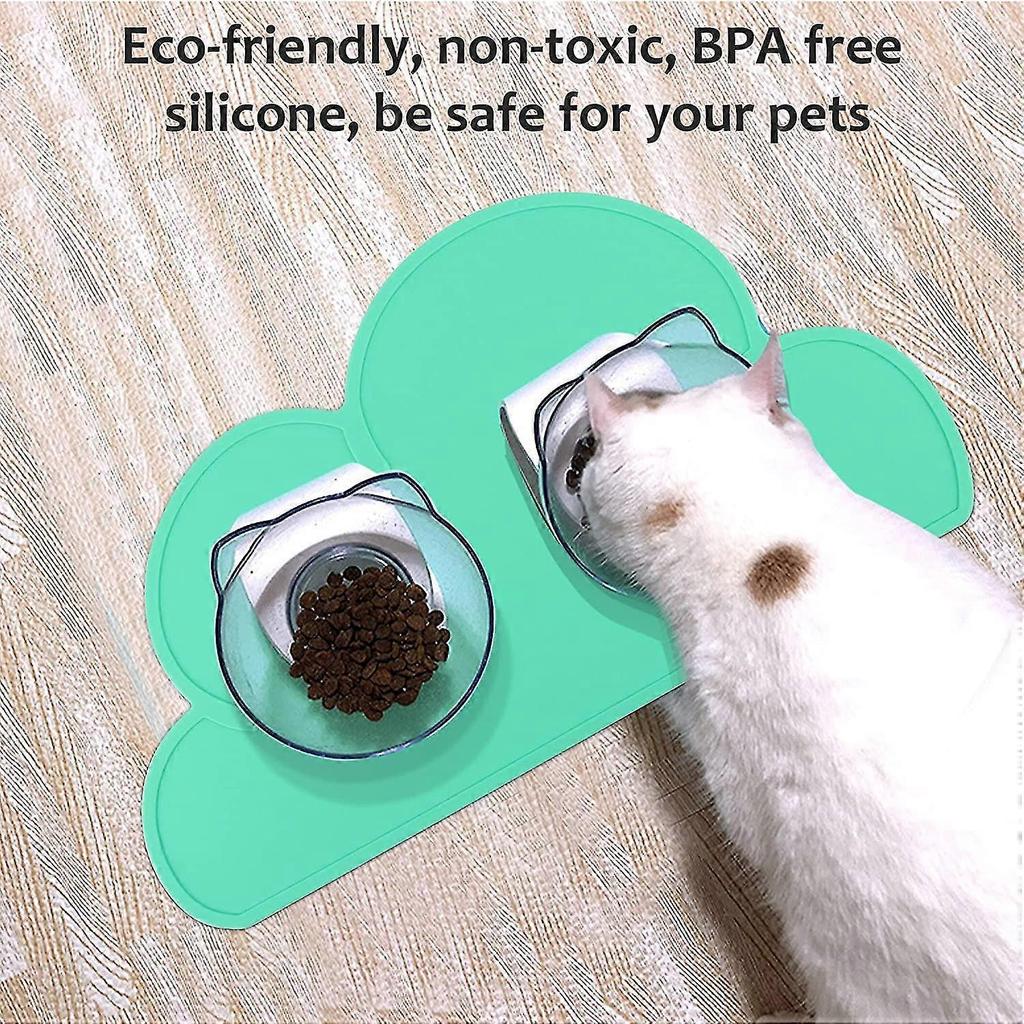 Lucky Pet Food Tray Dog Mat, Cushion & Mattress - Top Grade Cloud Silicone Feeding Mat Pad Anti-slip Waterp… More