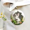 Yousheng Car Interior Pendant Easter-Themed Rabbit Design Hanging Ornament Car Bag Living Space Bag Home Decor