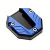 1pc Universal Bike Kickstand Extender Foot Side Stand Grip Extension Foot Pad Support Plate Scooter Motorcycle Accessories
