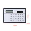 Stationery Solar Powered Calculator Credit Card Calculator Mini Calculator Pocket Calculator