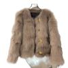 Женская короткая куртка из искусственного лисьего меха, новая осенне-зимняя, утолщенная, с темпераментным плюшевым верхом