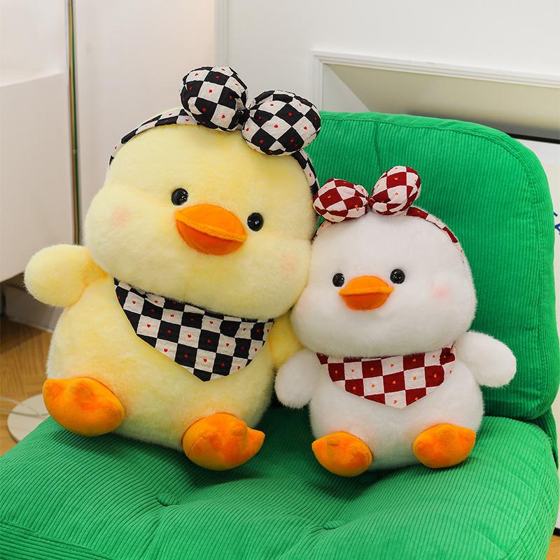 Kawaii Big Yellow Duck Мини плюшевые куклы игрушка Милые мягкие мультяшные игрушки для животных Подарки на день рождения для детей Дети Девочка