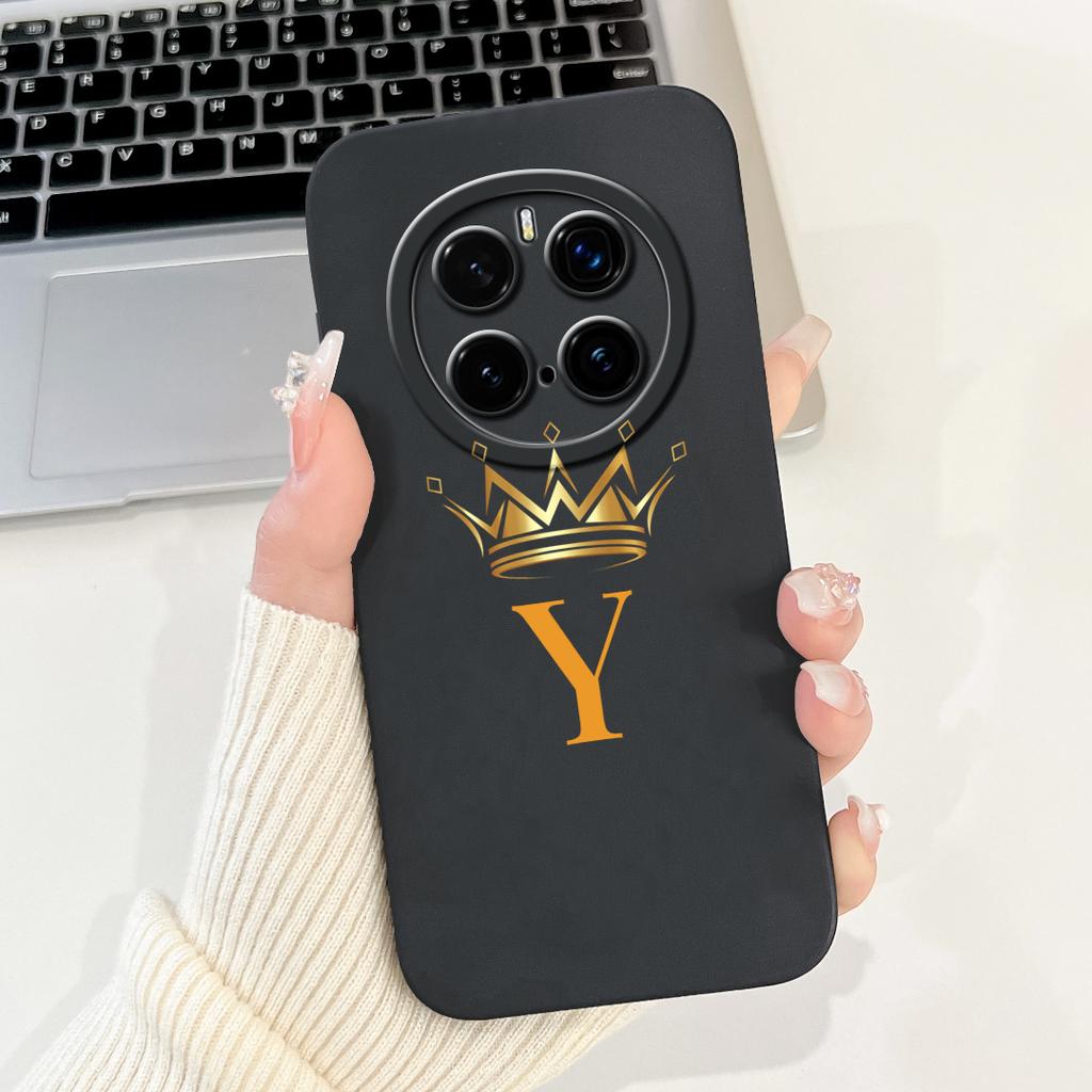 Чехол для Honor Magic 7 Pro Чехол Magic7 Lite BRP-NX1 Милая Корона Буквы Чехол-Крышка Для Honor Magic 7 Lite Magic7 Pro 5G Мягкий ТПУ Корпус