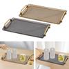 Vanity Tray Dish Serving Tray Storage Organizer Plate for Living Room Guest Room