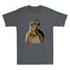 Thinking Monkey Funny Monkey Animal Meme Gift Novelty Unisexs Short Sleeve Tshirt