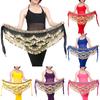 Belly Dance Hip Scarf Gold Coins Belly Dance Costume Skirt Wrap Belt