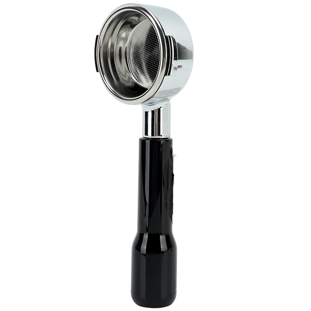 Бездонный портафильтр, совместимый с 58-миллиметровым портафильтром для кофемашины Espresso из пластика (С2 Черный)