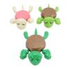3 Pcs Funny Turtle Cup Holder Moving Limbs Open Eyes Desktop Decor Turtle Coaster Cup Pad for Home