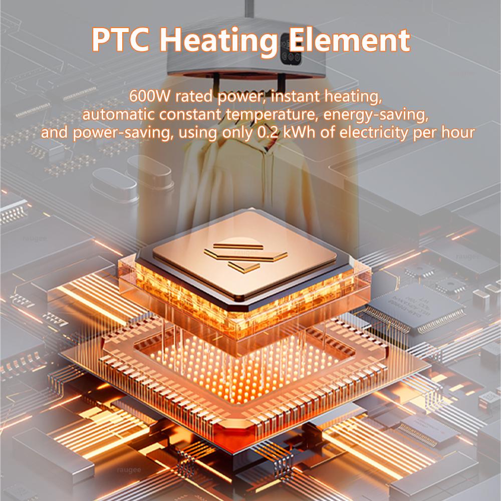 Портативная сушилка для одежды, электрическая сушильная машина для одежды с дистанционным управлением, складная сушилка для белья, сушилка для белья для путешествий