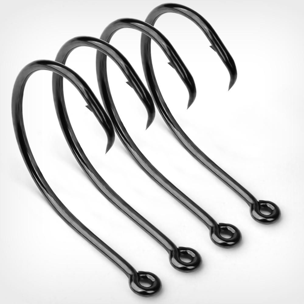 Крючок Devil Hook из высокоуглеродистой стали, для глубоководной морской рыбалки с крупными объектами, для ловли рыбы с лодки, для ловли рыбы с поворотом назад, для ловли рыбы на приманку