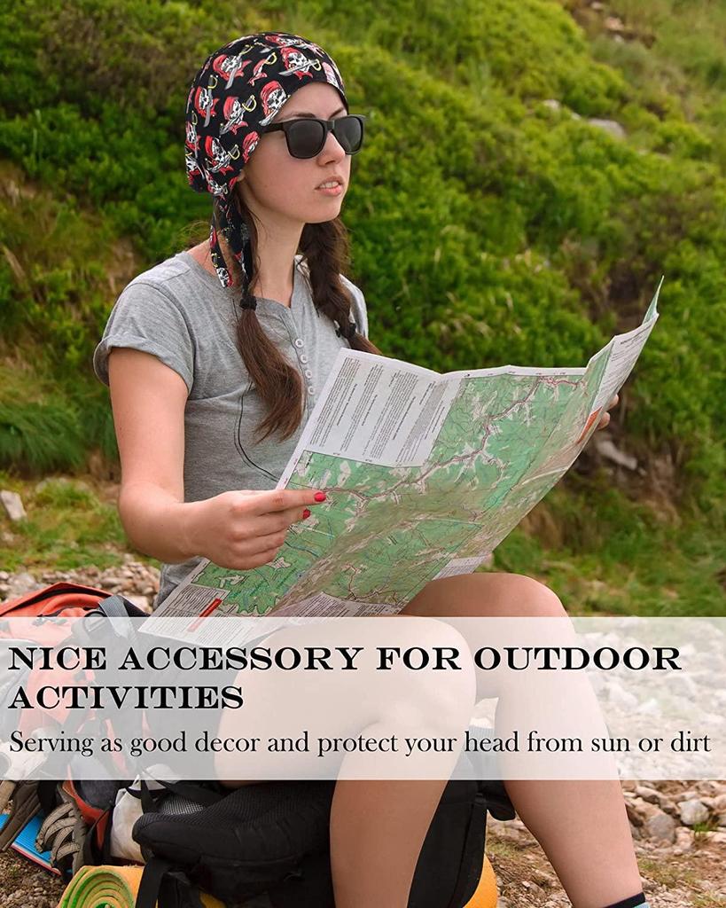 Хлопковый дюраг с рисунками черепа и пламени для хип-хопа и велоспорта