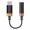 ELECOM Headphone Adapter Conversion Cable [Type-C To 3.5mm 4-Pole Earphone Terminal (Supports Calls)] High Durability High Resolution Compatible Black