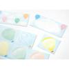 Midori Colored Colored Paper with Balloon Pattern 33245006 Paper, Stickers,