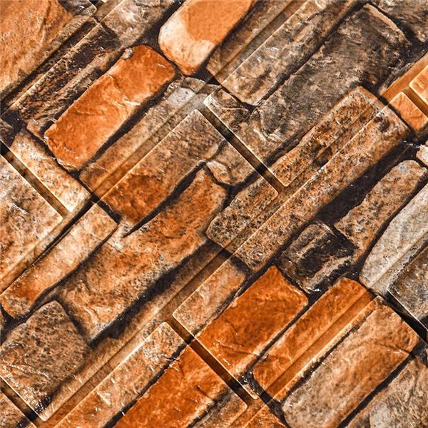 10 шт./20 шт. 3D наклейки на кирпичную стену, самоклеящиеся обои, декор, пена, водонепроницаемое настенное покрытие, обои для гостиной, сделай сам, фон