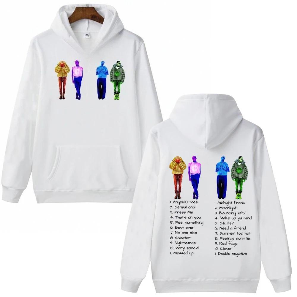 Новые рэп хип-хоп толстовки Криса Брауна для мужчин и женщин, осенние толстовки в стиле Харадзюку для улицы