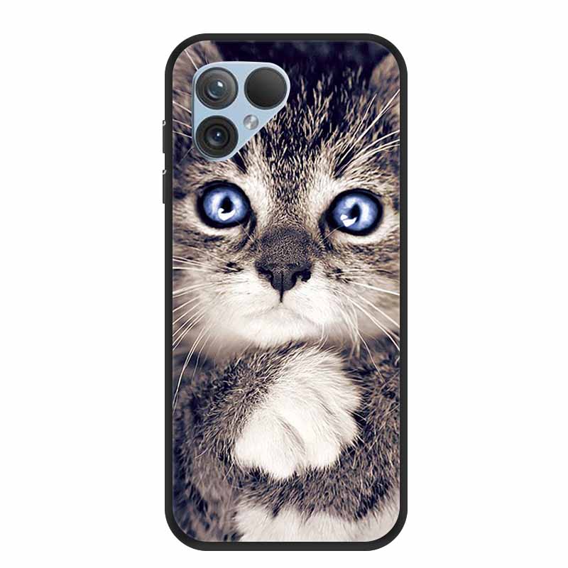 Чехол для Fairphone 5 6,46" ТПУ Животные Мягкий Силиконовый Бампер Задняя Крышка Чехлы для Телефона для Fairphone5 5G Волк Крутой Защитный Fundas