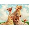 5d Алмазная картина Выражение Овца Полный круглый 5D DIY Алмазная вышивка