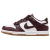 Кроссовки Dunk Low GS Burgundy Crush Gum Kids красные, белые, светло-коричневые HJ9282-100