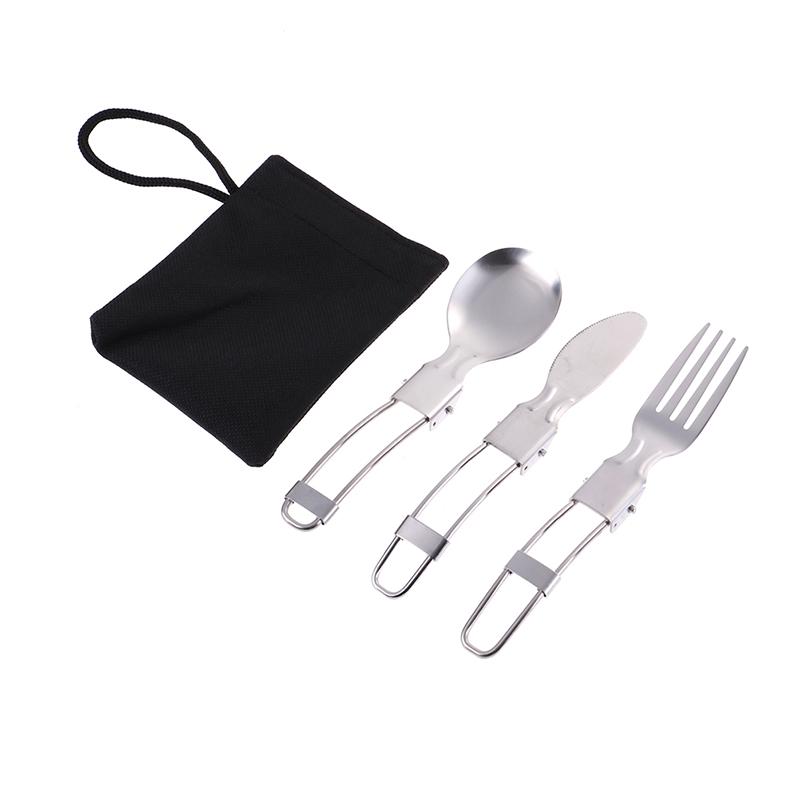 1 комплект портативных складных столовых приборов для пикника и путешествий ложка вилка нож палочки для еды