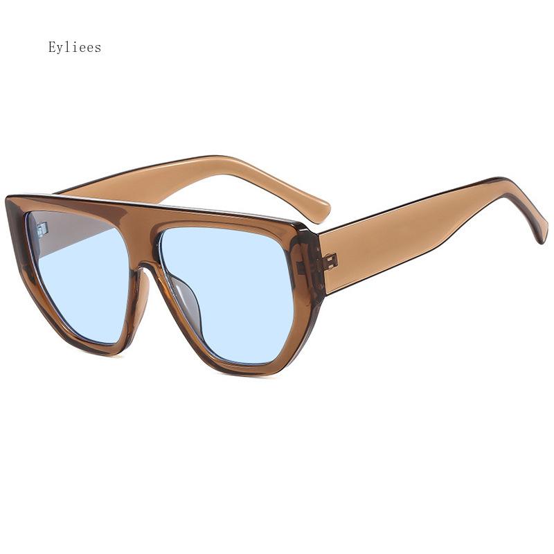 Square Large Size Men'S Sunglasses Retro Women Suneyeglass Sunscreen Luxury Replica Sunglasses For Men