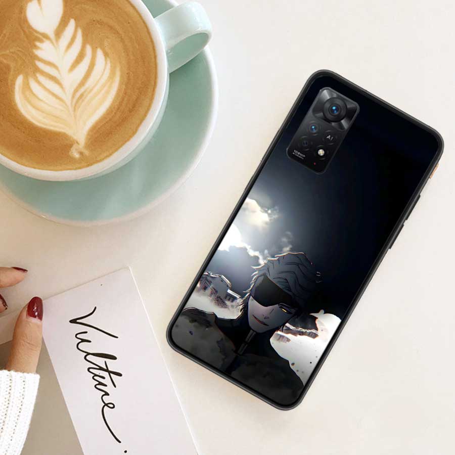 Чехол для телефона Bleach Айзен Сосуке для Xiaomi Redmi Note 12 Plus 12S 11 11T Pro 5G 11E 11S 4G 10 10S 9 9S 9T 8 8T 7 Обложка Shell Coq
