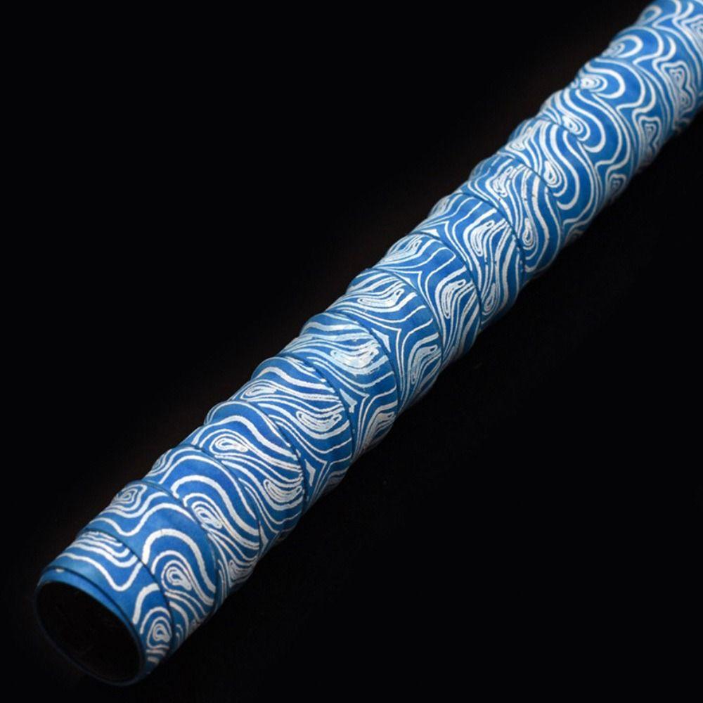 Gradient Colorful Racket Grip Tape Anti Slip Tennis Overgrip Fishing Rod Belt Fishing Rod