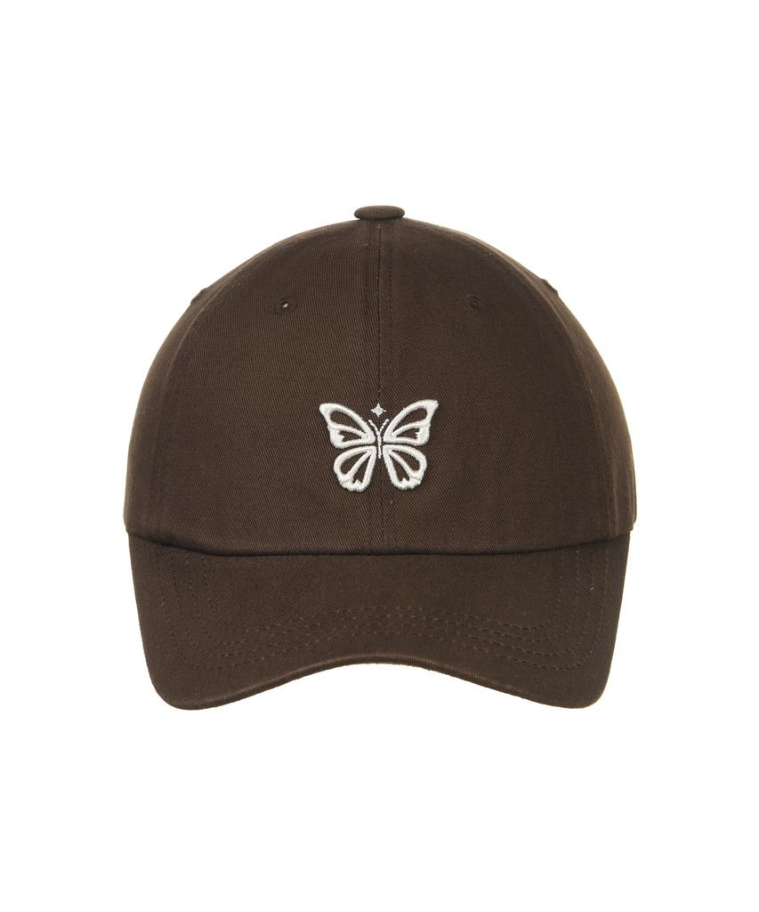 Кепка-бейсболка Nigaennikol Mini Butterfly Blink_Коричневый Крем