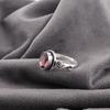 Rhodolite Gemstone Ring, Handmade Silver Jewelry, 925 Sterling Silver Ring, Spiritual Silver Ring For Wedding Gift