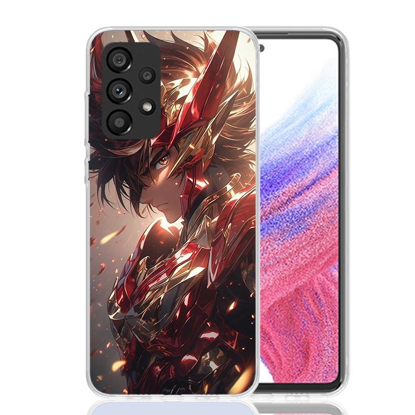 Крутой чехол для телефона Saint Seiya для Samsung Galaxy A17 A16 A14 A15 A13 A57 A56 A54 A55 A53 A37 A36 A34 A35 A33 A26 A24 A25 A23 Galax