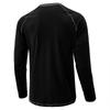 Autumn Winter Classic Solid Color Long Sleeve Mens Button Down T-shirt Casual Versatile Daily Wear Comfortable Basic Bottom Shirt for Men