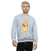 Disney Mens Winnie The Pooh Cute Sweatshirt