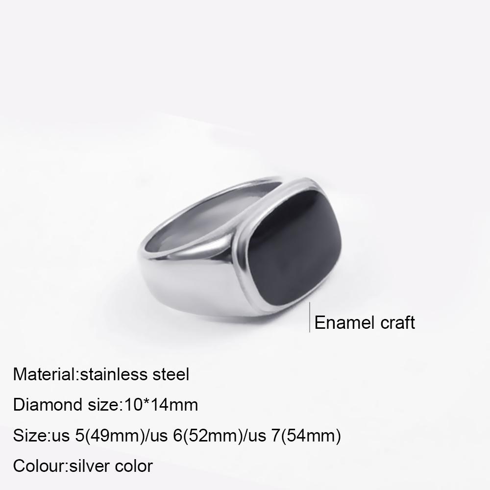 Модное кольцо Кольцо из нержавеющей стали 316L Anillo Ringen Mujer Женские кольца Bague Парная бижутерия Модные подарки Не выцветает